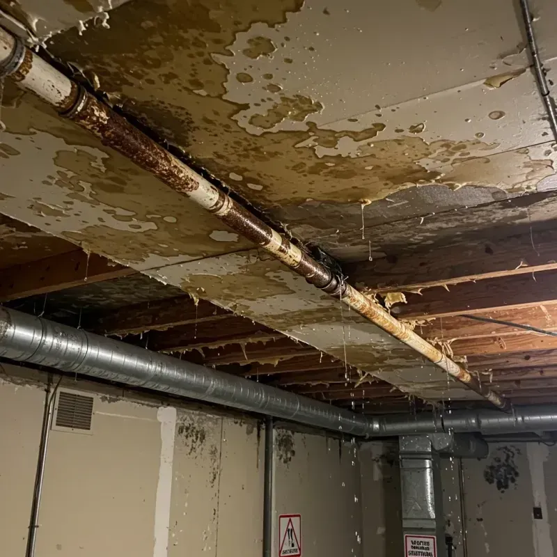 Ceiling Water Damage Repair in Bedford County, PA